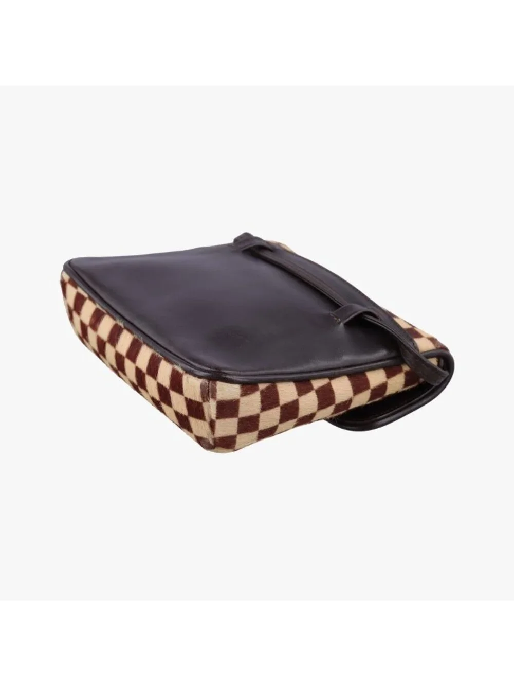 Louis Vuitton Gazelle Brown Ebene Damier Sauvage Calf Hair